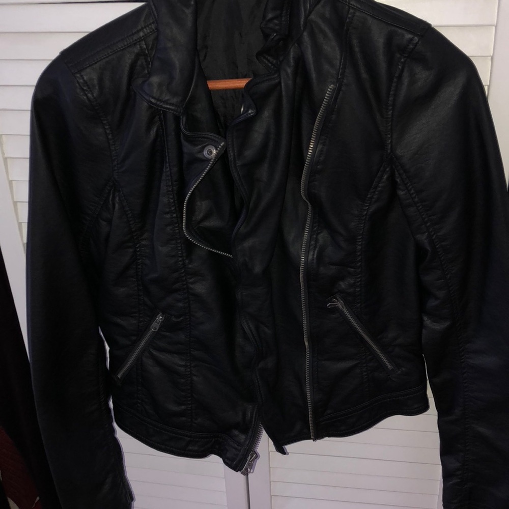 Leather jacket
